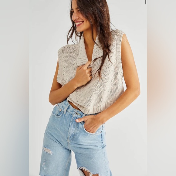 Free People Winding Road Tank in Natural - Picture 3 of 9